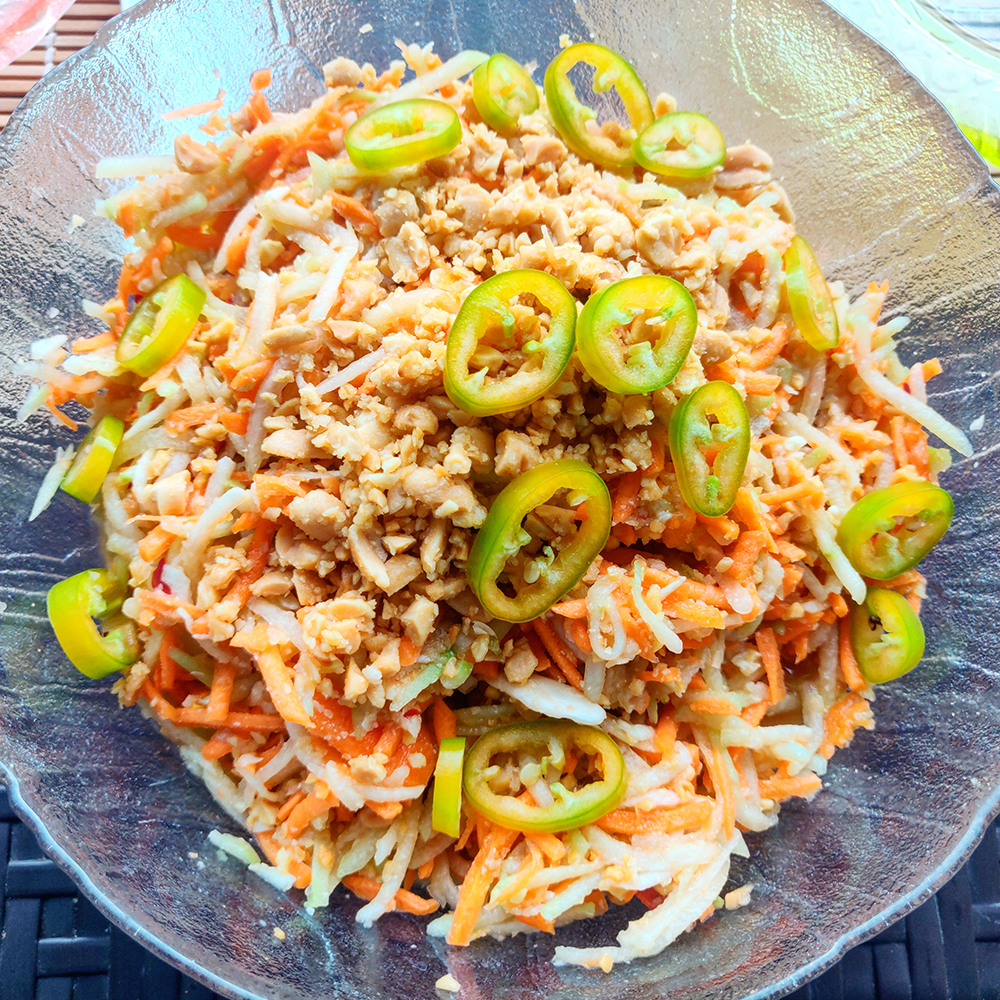 Vegant - Salade thaï de chayote