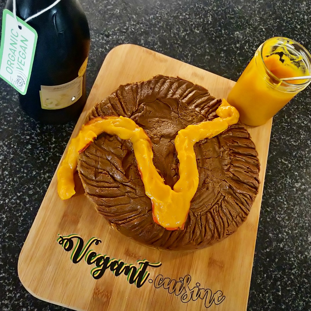 Vegant - Pumpkin & dark chocolate pie