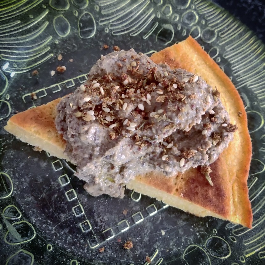 Vegant - Beluga lentils & za’atar hummus (oil-free)