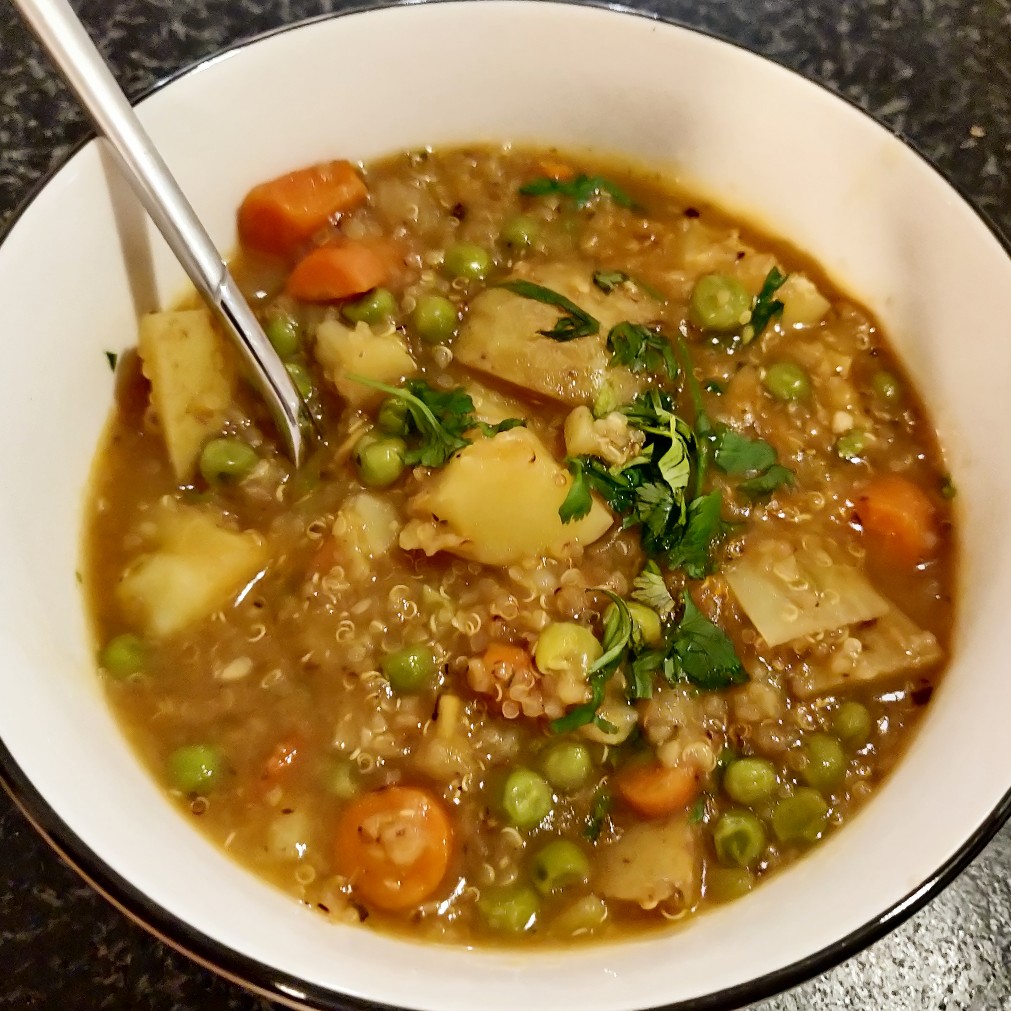 Vegant - Soupe péruvienne au quinoa