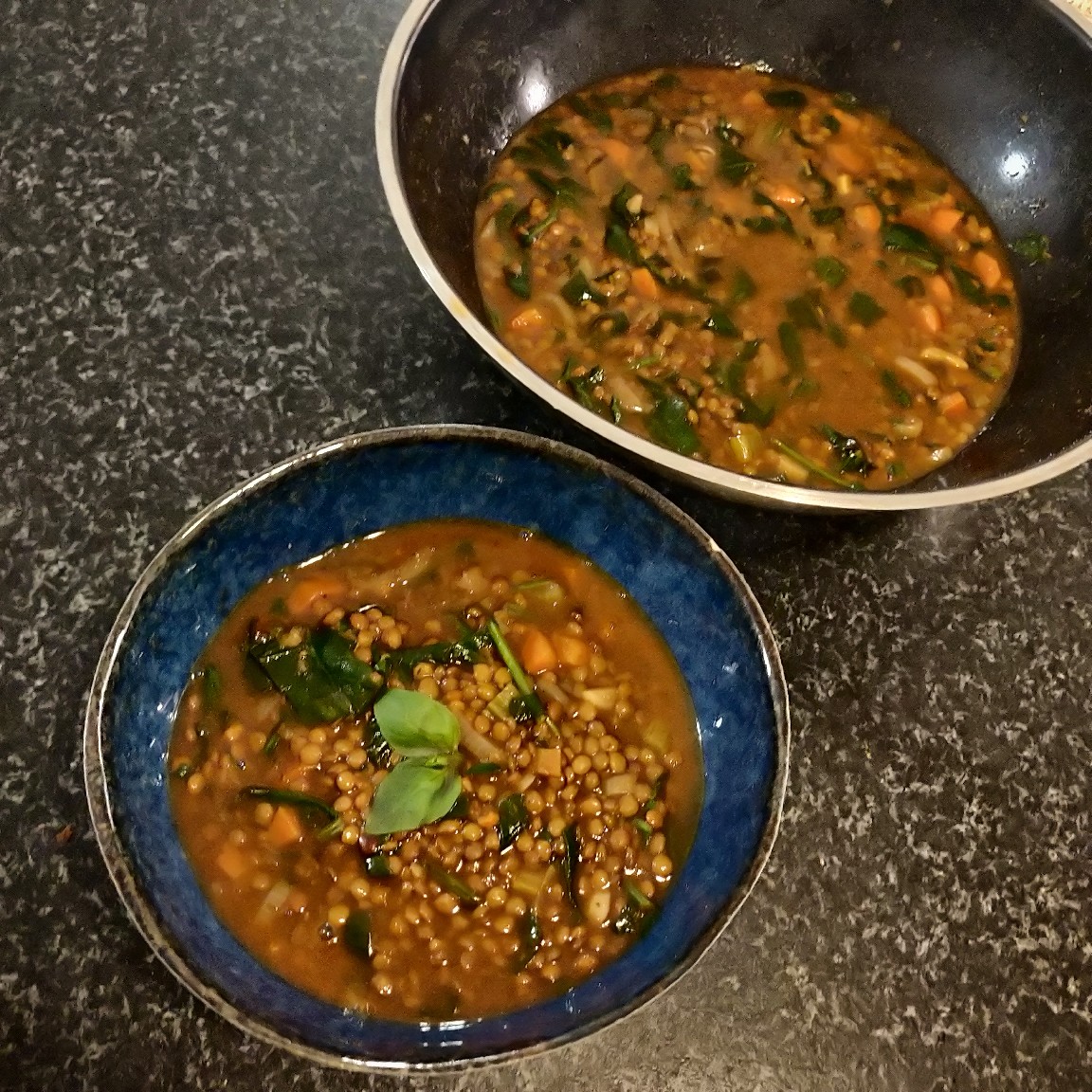 Vegant - Italian-style green lentil soup